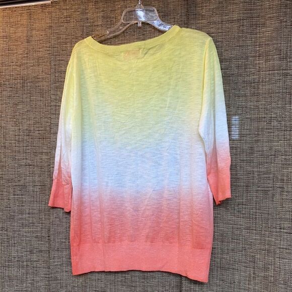 Laurie Felt ombré linen blend sweater - Picture 5 of 5